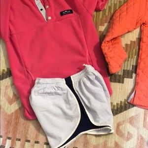 Seersucker shortie shorts!